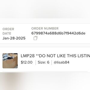 Just for lisab84 $12